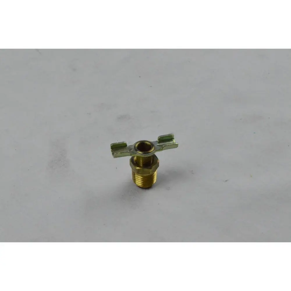 1_4" MIP EXTERNAL SEAL DRAIN COCK Black Anodized