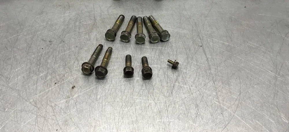 2003 Nissan Z33 350Z Hand-powered 6MT Transmission Hardware Bolts OEM 21BKGEC