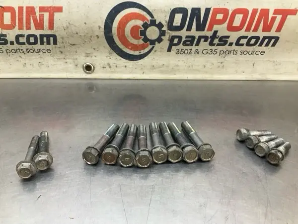2011 Infiniti V36 G37 Self-acting Transmission Hardware Bolts Oem 12Bbzgi