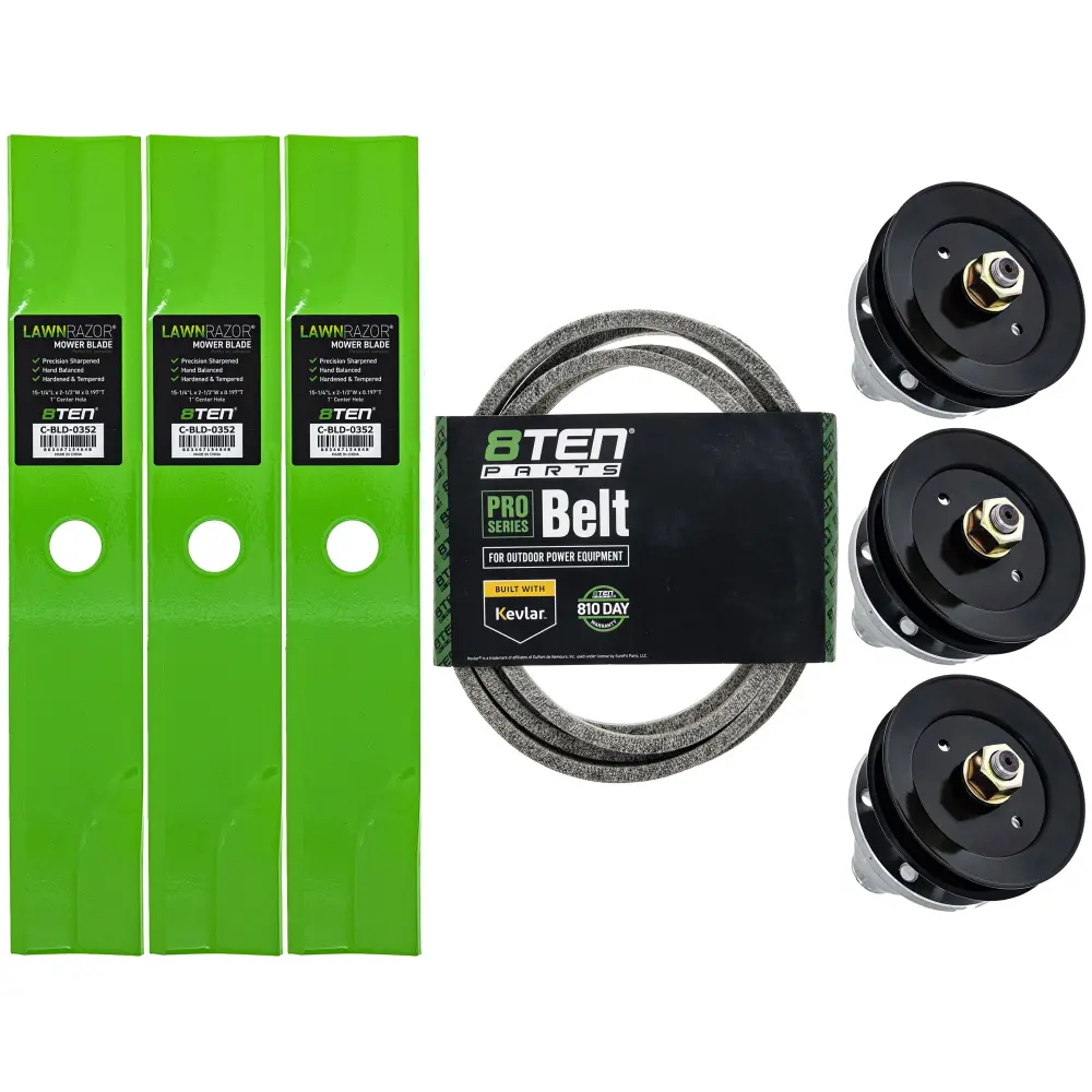 Blade Spindle Belt Deck Kit Exmark MK1010004