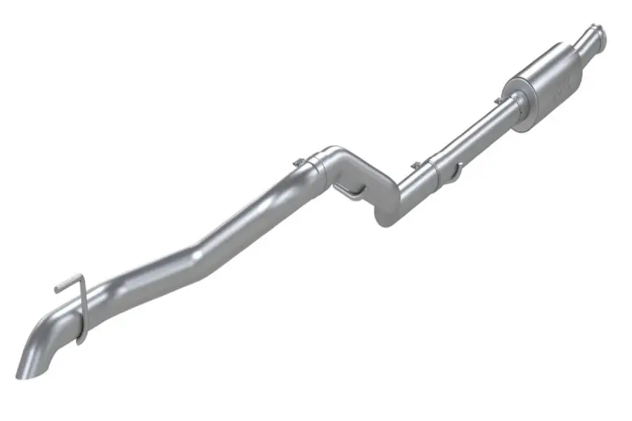 Jeep Gladiator JT 3.6L MBRP 2.5in T304 Stainless Steel High Tuck Cat Back Exhaust System - Sole Rear Exit