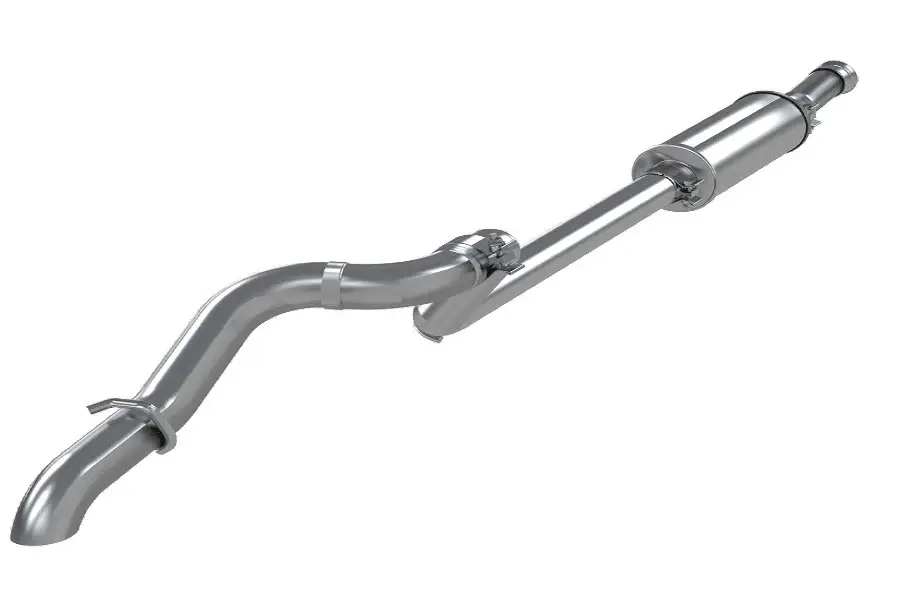 Jeep Wrangler JL 3.6L & 2.0L MBRP T304 Stain-proof Steel 2.5in Cat-Back System - Single Rear Exit
