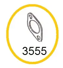 EH12-3555 EMPAQUE AISLADOR MOTOR EH12-2