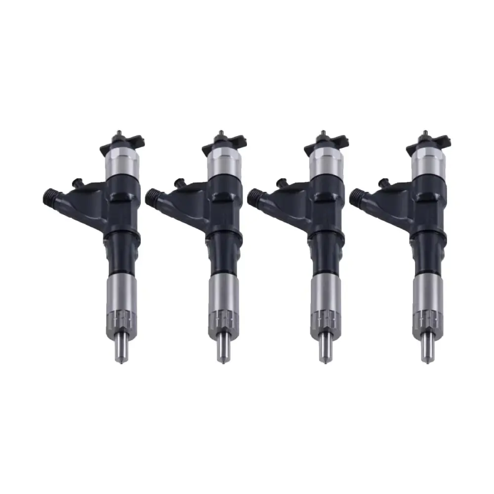 4pcs Fuel Injector 295050-2131 2901232030 Isuzu Engine 4HK1 4HK1TC 4HK1-TCS Truck NPR-HD NPR-XD NQR NRR