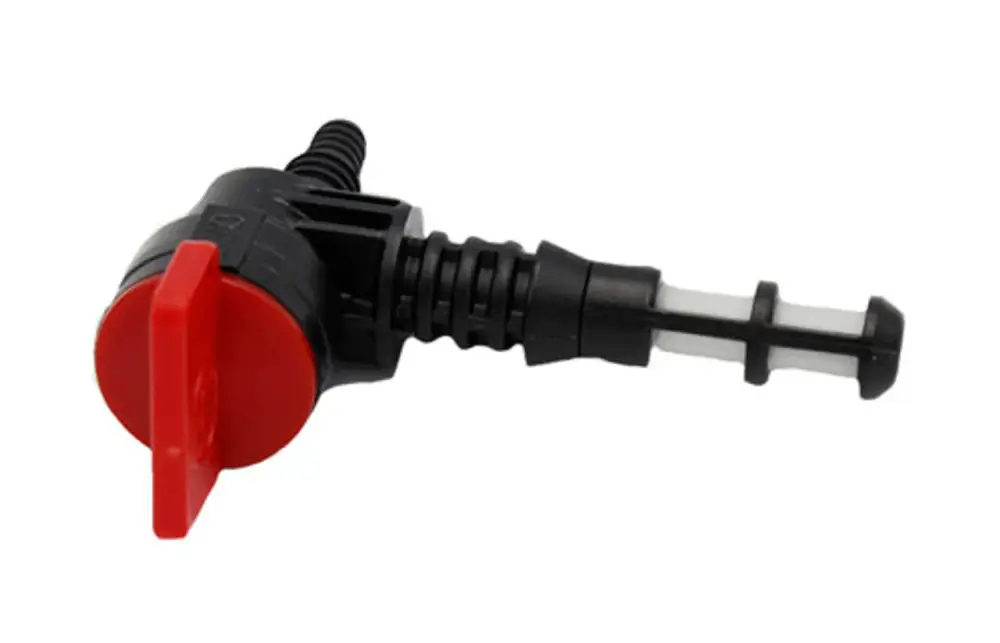 Generac 0061756SRV Original OEM Fuel Valve w/ Filter Plastic 90 Degree