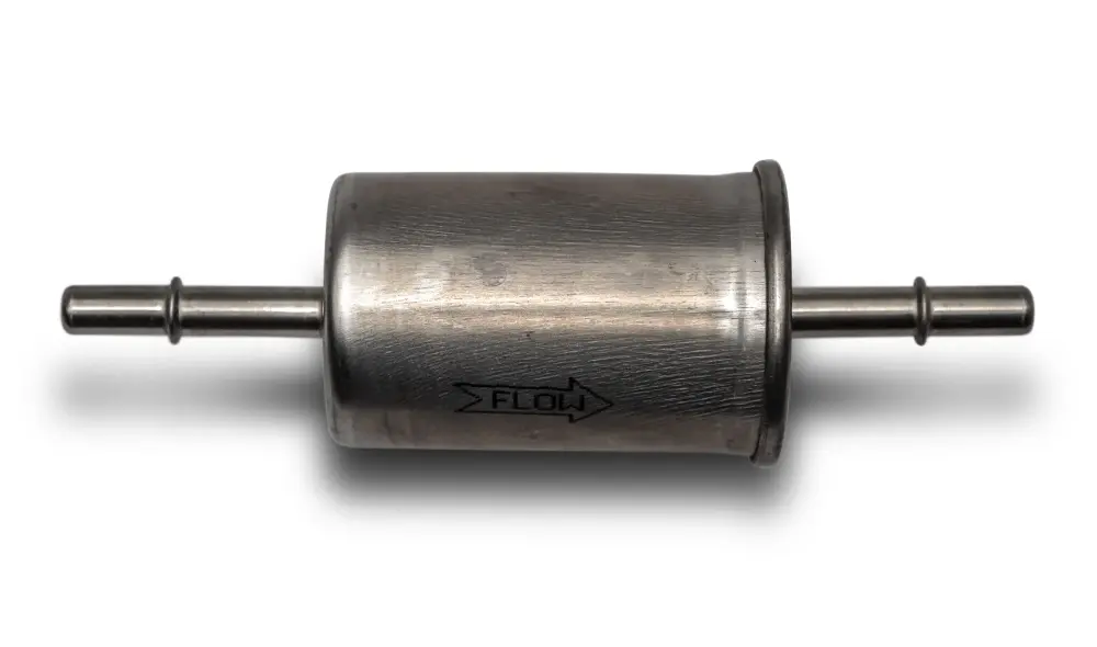 Inline Fuel Filter - 14 Micron, 3/8 Inlet & Outlet