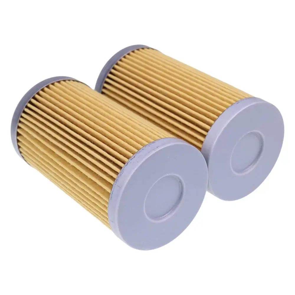 2 Pieces Fuel Filter P502161 15521-43160 1A001-43160 Kubota Tractor MX4700 M4800 MX5000 MX5100 L2250DT L2550DT L2650DT L28...