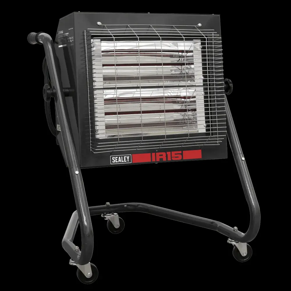 Sealey IR15 Infrared Halogen Heater 1.4/2.8kW 230V