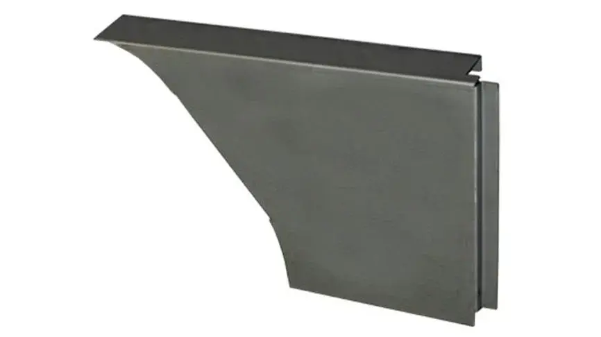 Front Fuel Filler Neck Extension, 1977 Ford Bronco