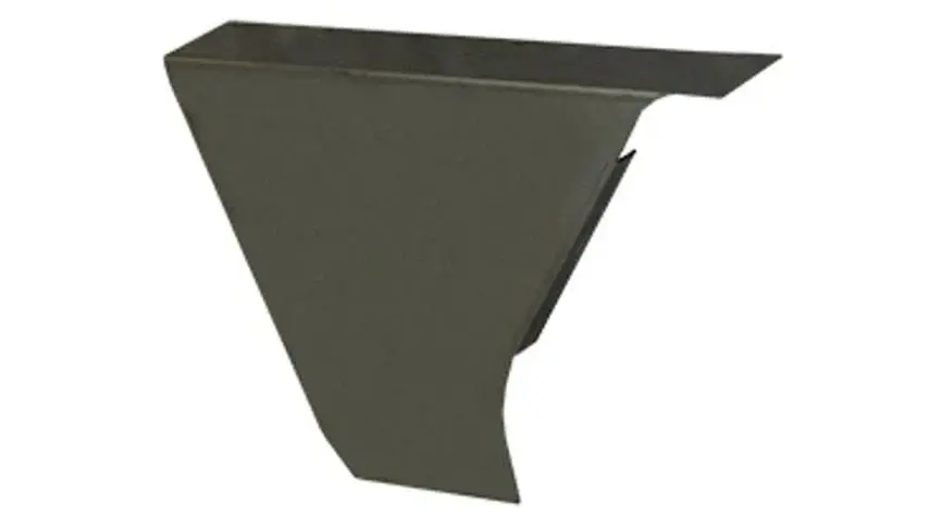 Rear Fuel Filler Neck Extension Panel, 1977 Ford Broncos