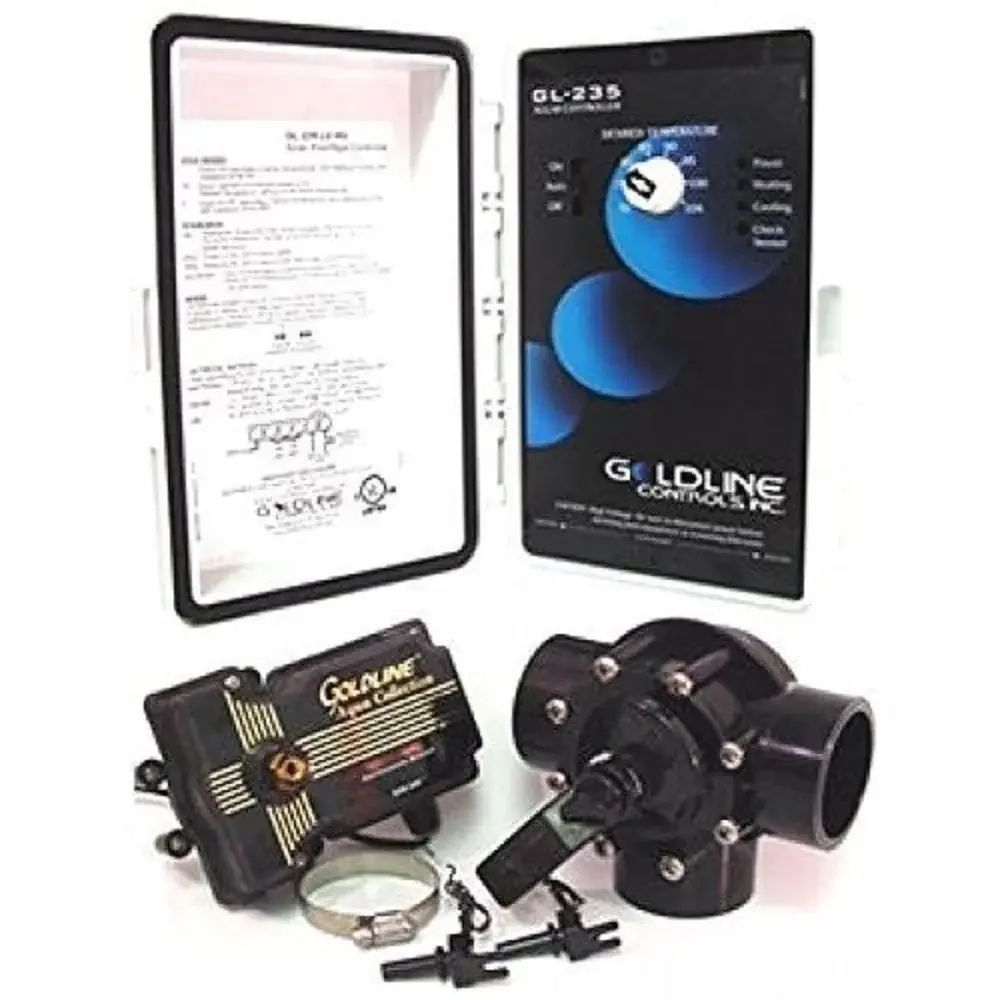 Hayward GLC-2P- Solar Pool Heating Control System 3-Way Valve, Actuator and 2 PC Sensors