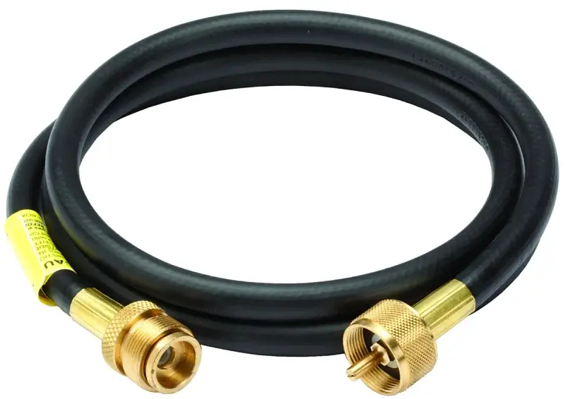 Mr. Heater F273711 Hose Assembly, Specifications: 1in-20 Connection Size, Male x Female Connection Type, Warm alloy