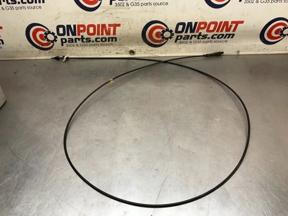 2004 Nissan Z33 350Z Hood Latch Release Cable Oem 25Bdqfg