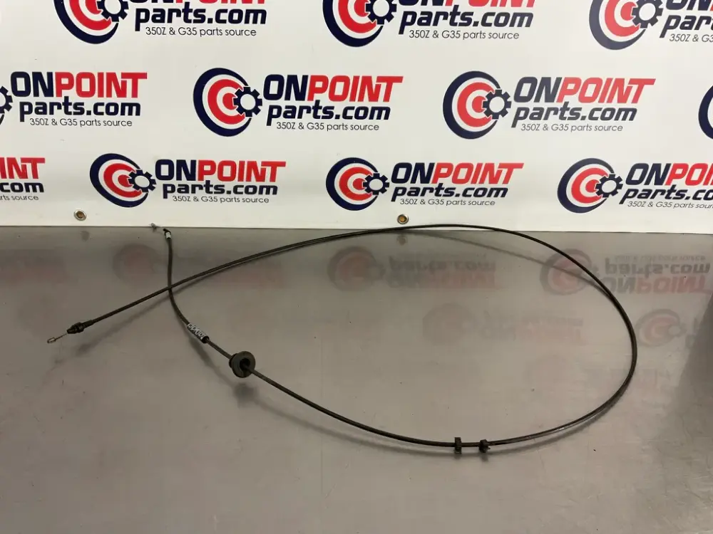 2006 Nissan 350Z Front Hood Latch Release Cable OEM 15BAJDI