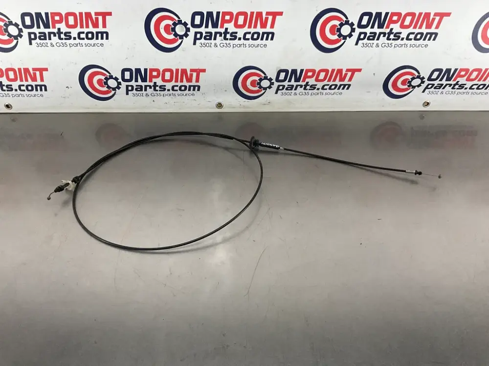 2007 Nissan 350Z Hood Latch Release Cable 65620 OEM 21BBPDE