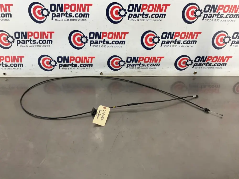 2007 Nissan 350Z Hood Release Cable 65620 OEM 25BCBEG