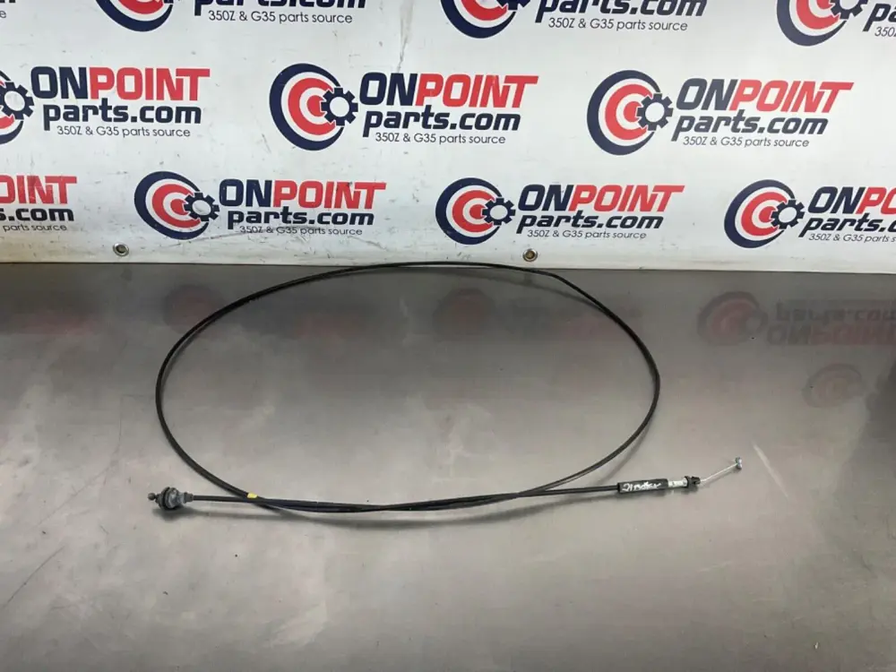 2007 Nissan Z33 350Z Hood Release Cable OEM 21BGKEK
