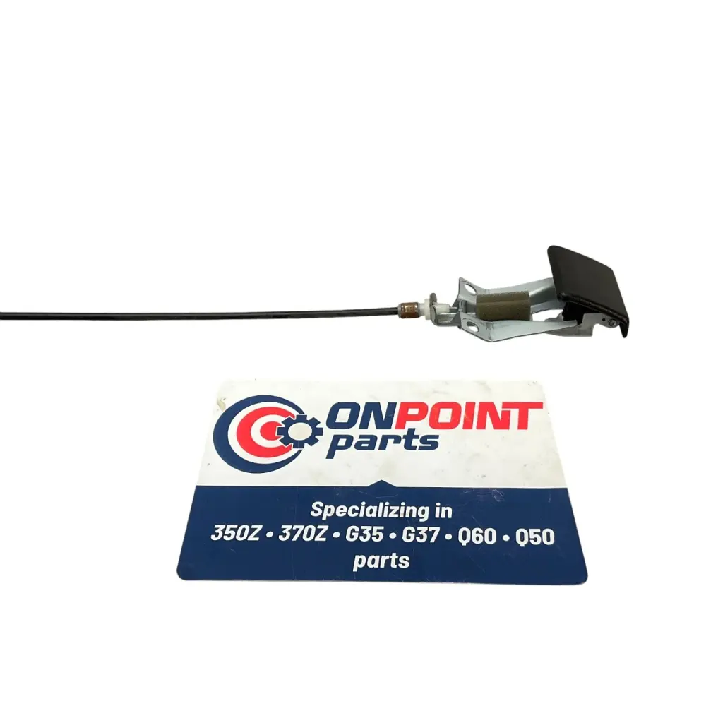 Heavy Gauge 08-15 G37 Q60 Coupe Hood Release Cable 65620Jl01A Oem Htg