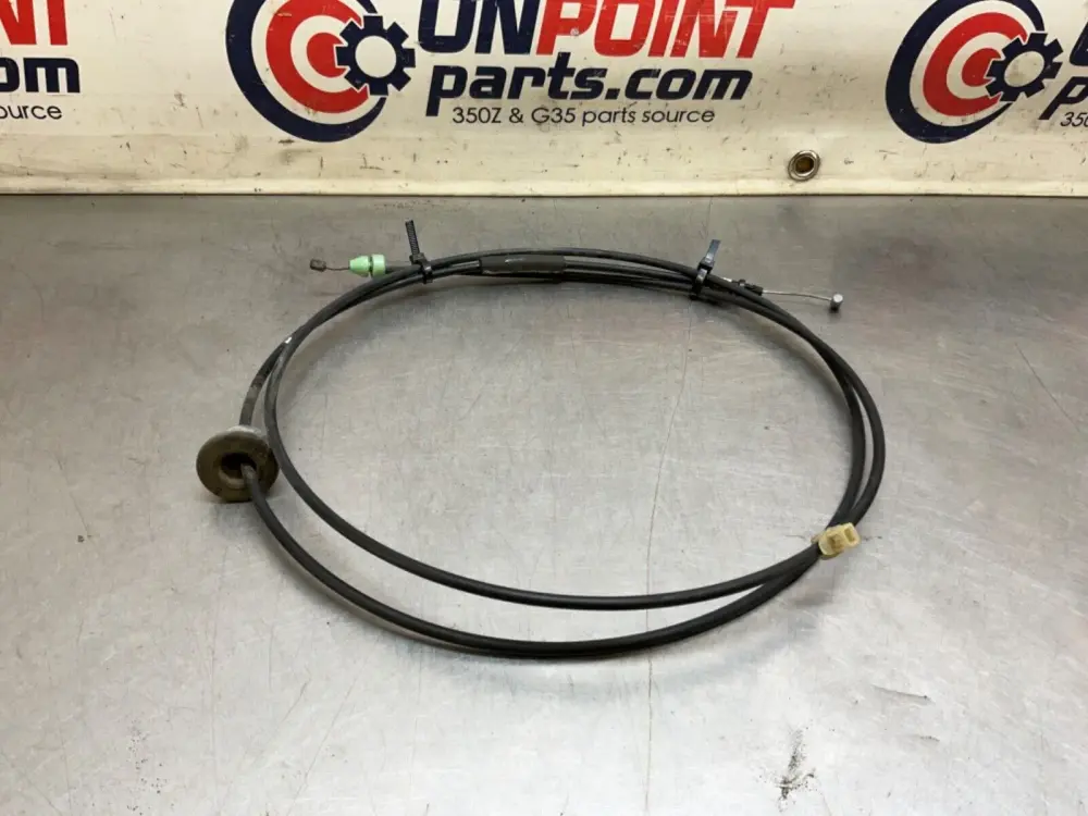 Shift 2005 Infiniti V35 G35 Coupe Hood Latch Release Cable OEM 13BJXEC