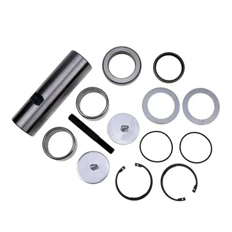 Front Axle King Pin Repair Kit D103626 CASE 590SM 580K 580SM 580M 570LXT 580L 580SL 590 580SK 590SL 570MXT 590L Zinc Plate...