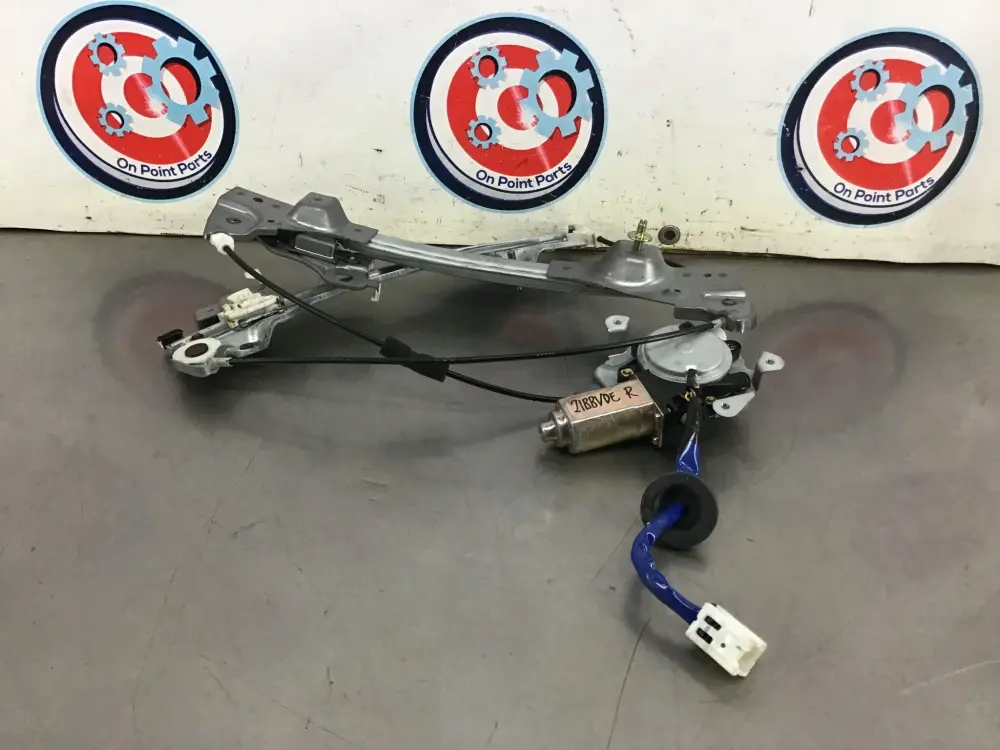 Manual Crank 03-09 Nissan 350Z Passenger Right Window Regulator Motor 80720CD011 OEM 21BBVDE
