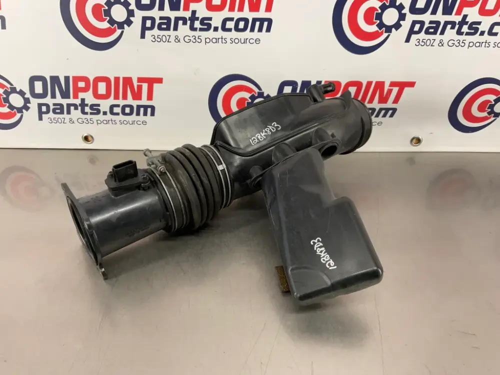 2004 Infiniti G35 Air Intake Tube MAF Mass Air Flow Sensor OEM 12BK8D3 | Heated |