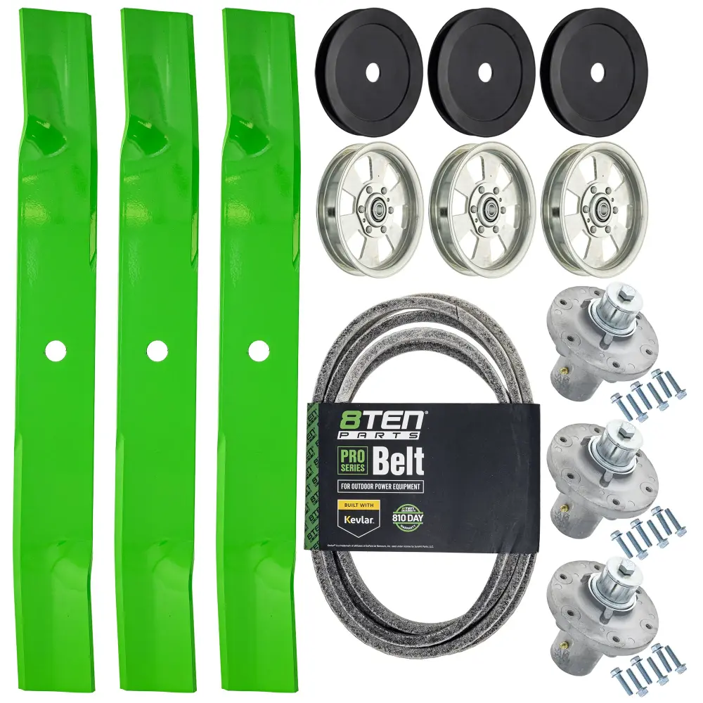 Deck Rebuild Kit Blade Spindle Belt Idler Kit Snapper 360Z ZT2561