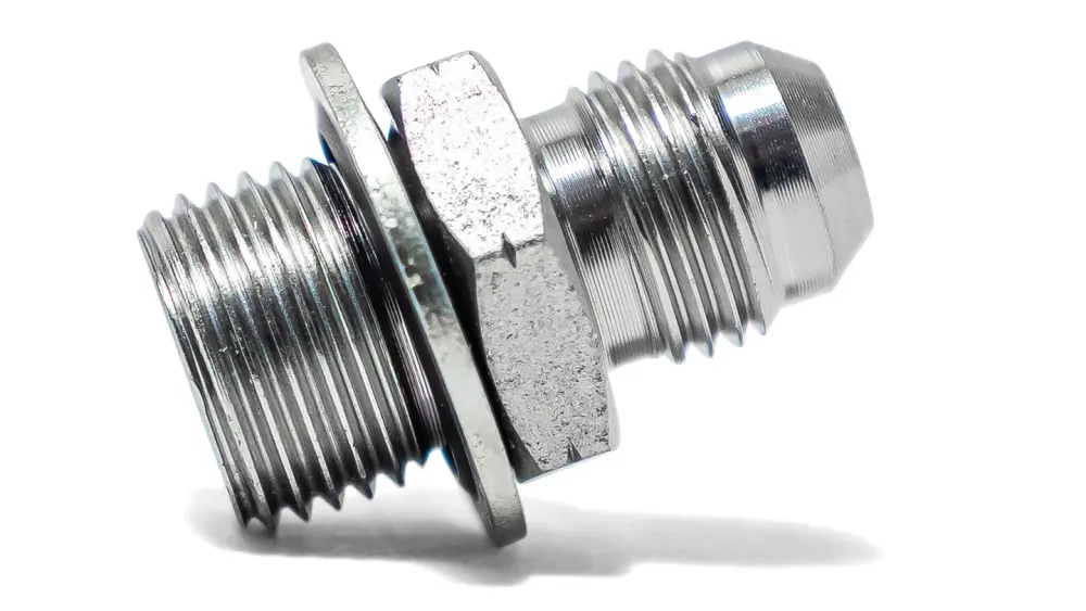 -06 Power Steering Pump Fitting Saginaw, Explorer & Fox Body Pumps