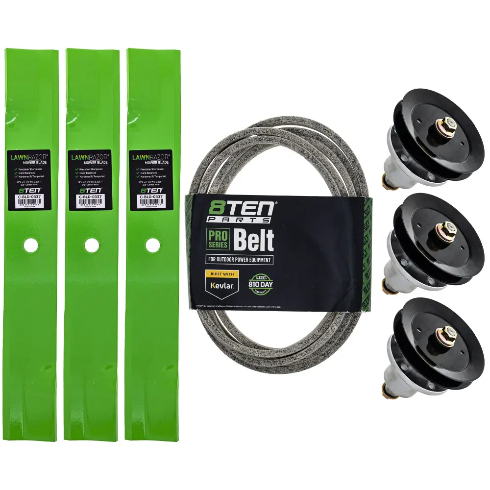 Blade Spindle Belt Deck Kit Exmark MK1009740