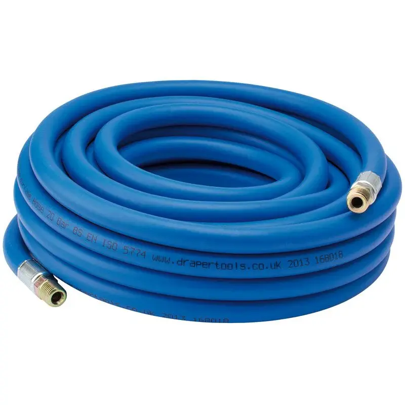 Draper AH10M6 Air Line Hose, 10m, 1/4"/6mm Bore, 1/4" BSP