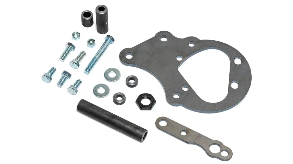 Power Steering Pump Bracket Antique Air Gen V /C Kit, 1966-77 Ford Bronco