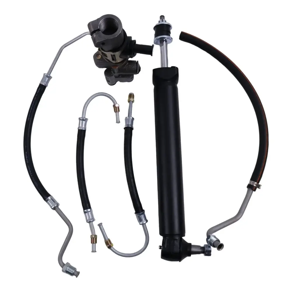 Power Steering Valve Cylinder & Hose Kit 1509003 1505001 1502007 Chevrolet Corvette Base 5.3L 5.7L 7.0L 7.4L 1963-1979