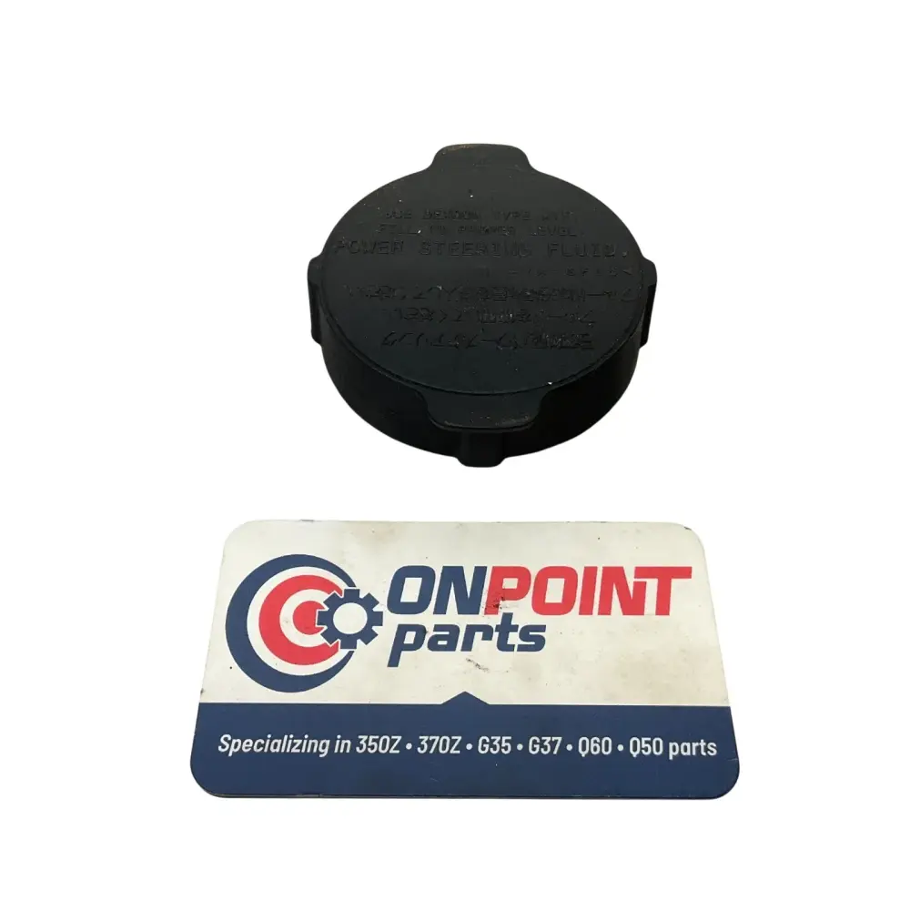 Gas Tank 11-15 G37 Q50 Q60 370Z Power Steering Reservoir Cap 49181JK00A Oem Htg