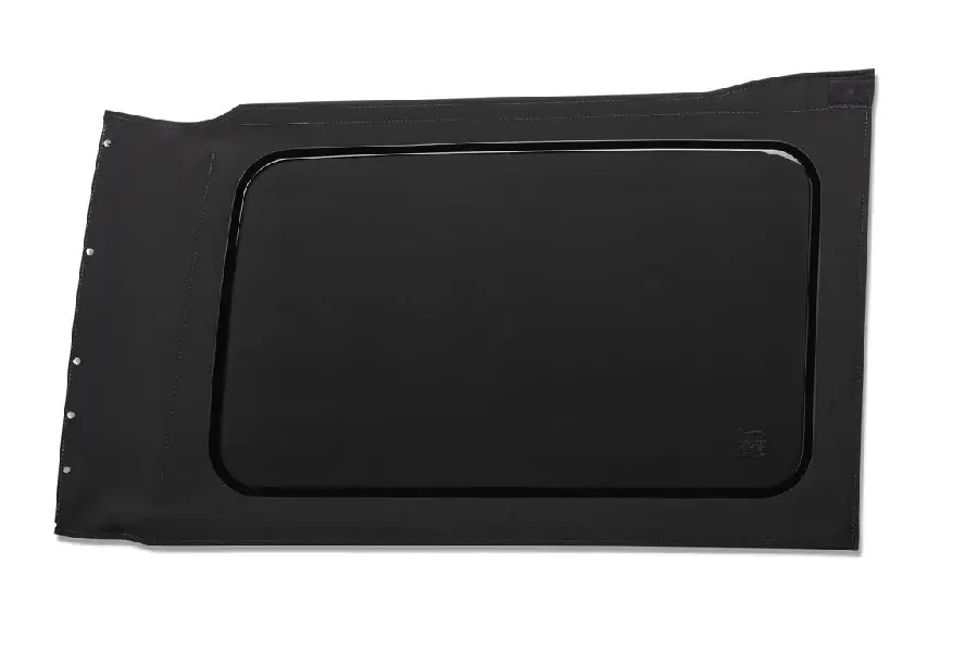 Jeep Wrangler 4-Door Bestop OE Replacement Window - Quarter Right Hand Position, Premium Charcoal, Tinted