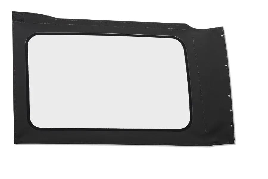Jeep Wrangler 4-Door Bestop OE Replacement Window - Quarter Left Hand Position, Premium Clear Ebony