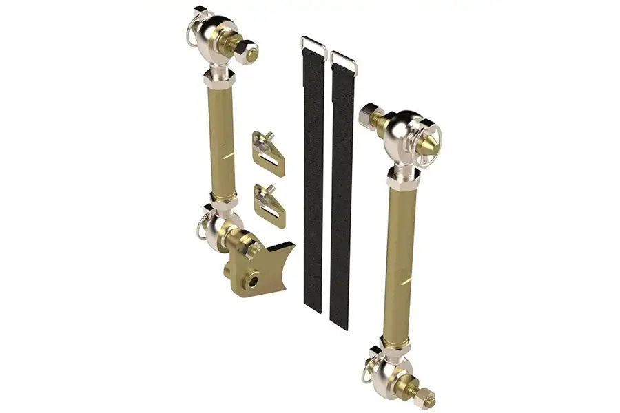 2024-26 Jeep Wrangler JL/Gladiator JT MetalCloak Front HD Sway Bar Rapid Disconnect Kit