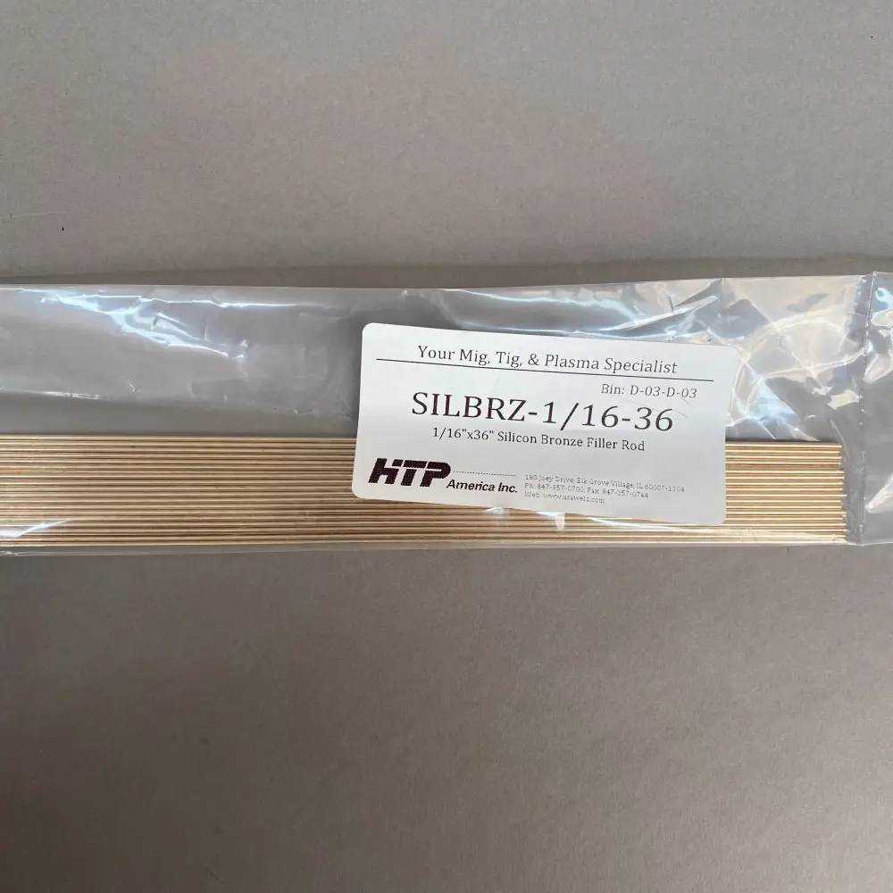 ERCuSi- Silicon Warm finish TIG Filler Rod