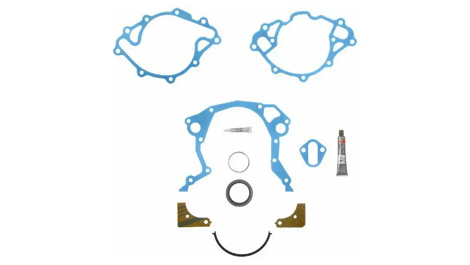 Rubber Composite Timing Chain Cover Gasket Kit, 289/302/351W V8