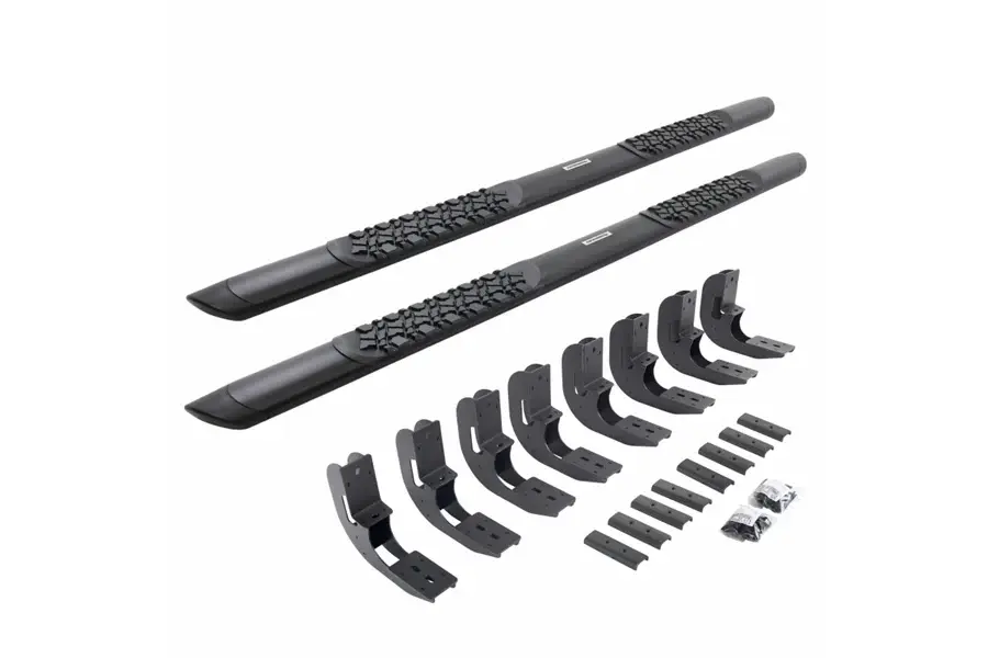 Chevy Silverado/Sierra Go Rhino Vertex Side Bar Kit (Nitrogen Charged)