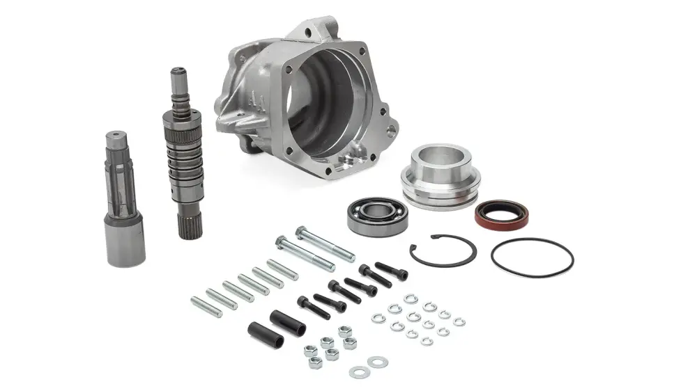 Dana 20 Transfer Case to AOD Hands-free Transmission Adapter, 1966-77 Ford Bronco
