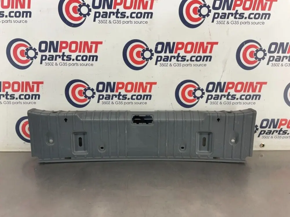 2006 BMW 330i E90 Trunk Latch Cover Trim OEM 12BF1E7