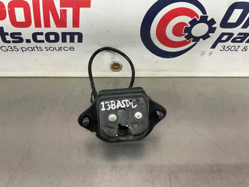 2008 Nissan 350Z Trunk Lock Latch OEM 13BASDC