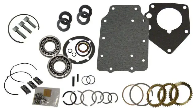 Major Rebuild Kit - Hand-powered 3 Speed, RAT w/Synchros & Key/Spring Kit