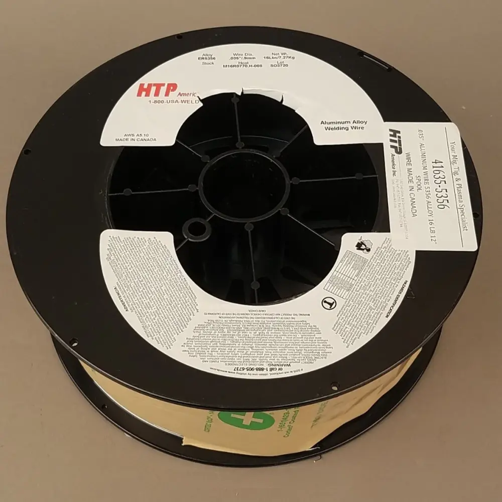 Produced U.S..! Alcotec® ER5356 Aluminum MIG Welding Wire, 16 Lb, 12" Spool
