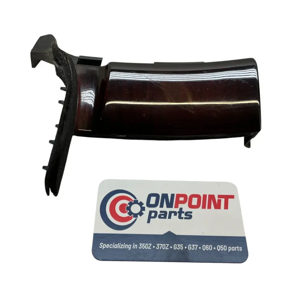 09-15 G37 Q60 Driver Dash Wood Grain Trim 684101Ng6A Oem Fjg