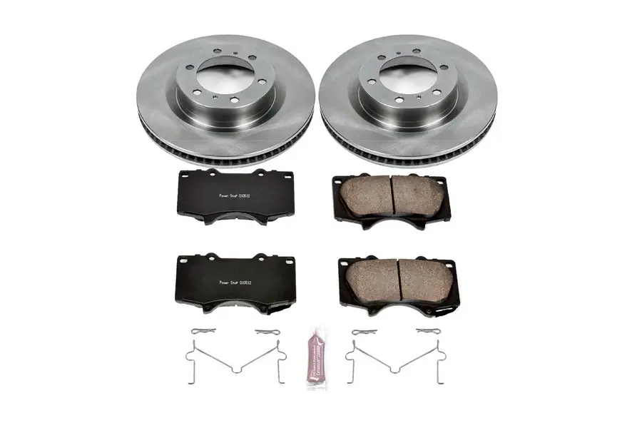 2010-24 Toyota 4Runner Power Stop Z17 Stock Replacement Front Brake Kit