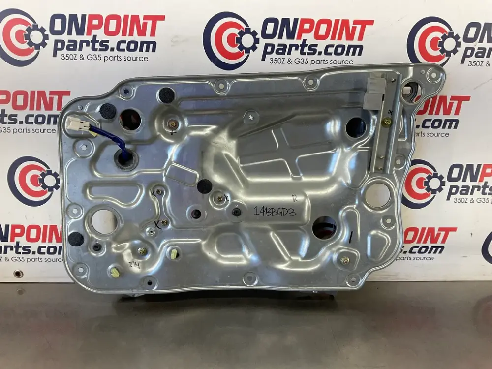 2003 Nissan 350Z Passenger Right Window Regulator Motor Assembly OEM 14BBGD3 Compatible Toyota Camry