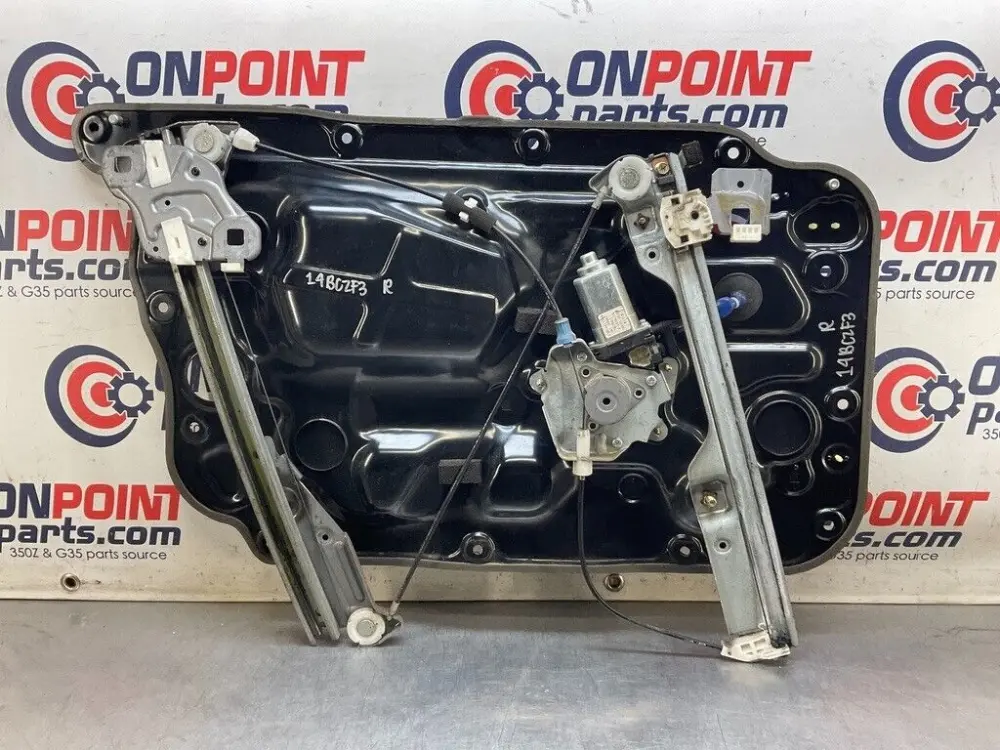 2007 Infiniti V35 G35 Passenger Right Window Regulator Assembly OEM 14BCZF3 Power Windows