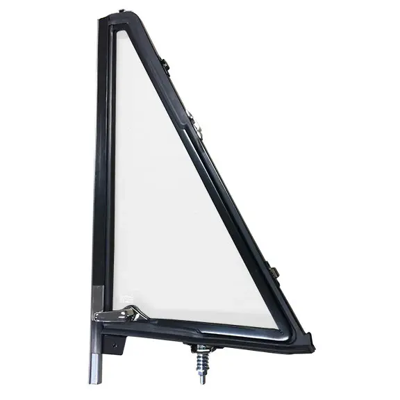 Complete Vent Window Assembly, Driver, Black