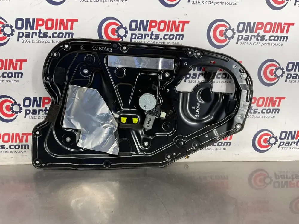 09-13 Infiniti G37 Sedan Right FR Window Motor Regulator 80720JK00A OEM 12BCGE3 Sedan Models